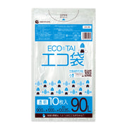 サンキョウプラテック ゴミ袋 UN-98 透明 90L （900×1000×0.035mm）1袋10枚×40冊