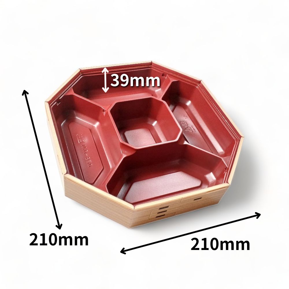 わっぱ WUかん合-820 身丈 (210×210×39mm)