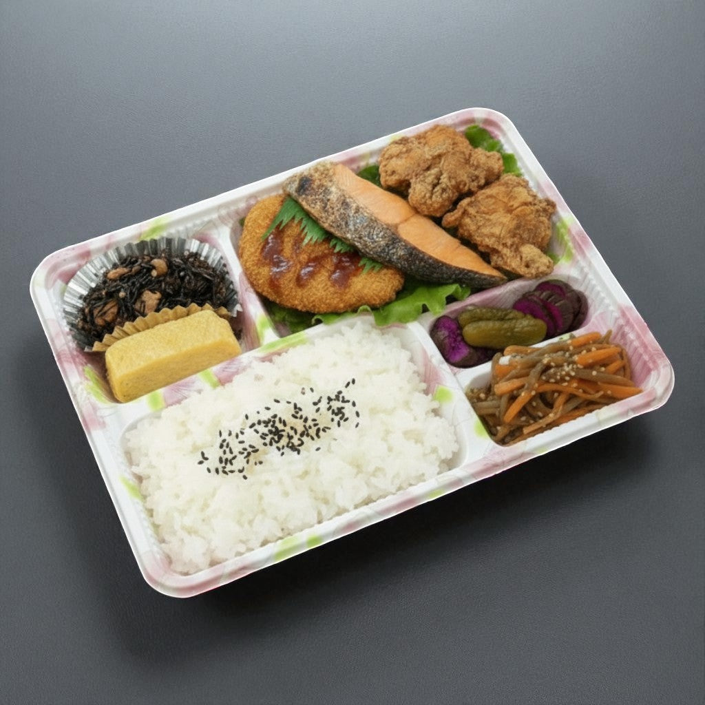 弁当容器 Z-258 蘭本体（B）