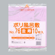 風呂敷 ポリ風呂敷 No.76 金寿（760×760×0.03mm）福助工業