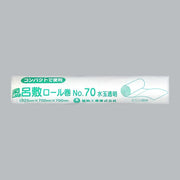 風呂敷 風呂敷ロール巻 No.70 水玉透明（700×700×0.025mm）福助工業