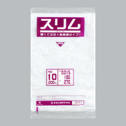ポリ袋 スリムLDポリ袋 0.015 No.10（180×270×0.015mm）福助工業