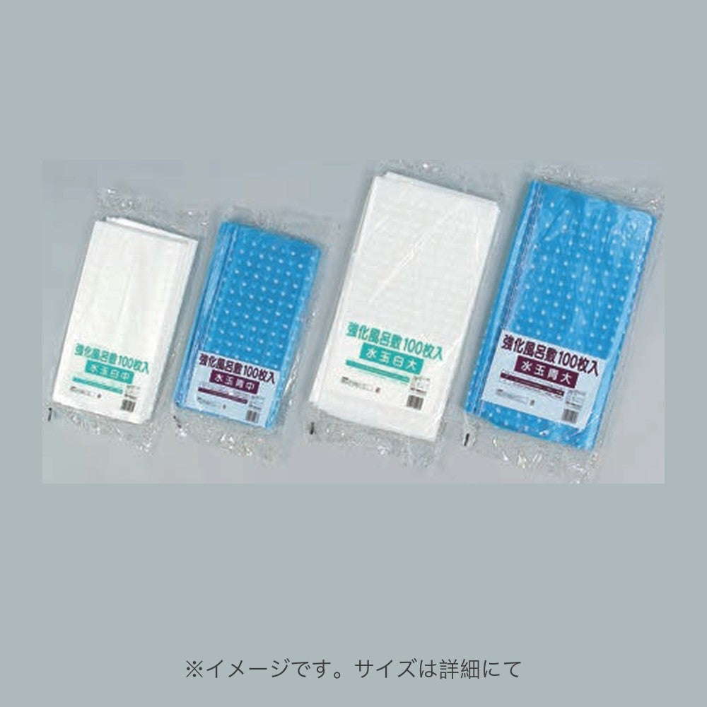 風呂敷 強化風呂敷 水玉白 大（900×900×0.02mm）福助工業