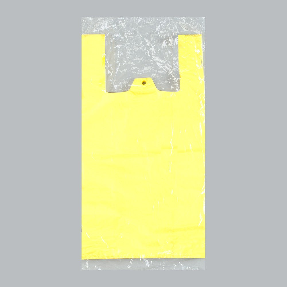 レジ袋 イージーバッグ イエロー No.45（0.024×450(300)×550mm）福助工業