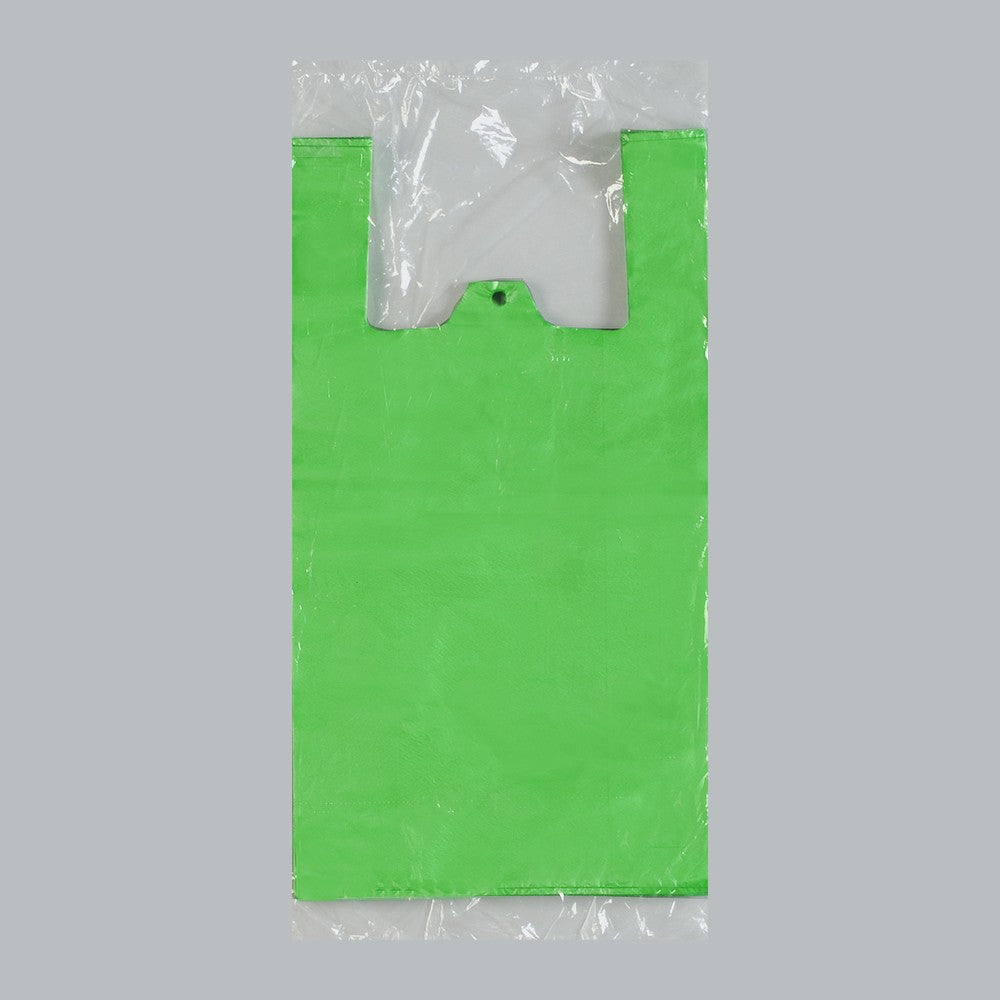 レジ袋 イージーバッグ グリーン No.45（0.025×450(300)×550mm）福助工業