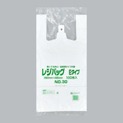 レジ袋 レジバッグ 関東 Eタイプ No.30E（0.015×390(255)×490mm）福助工業