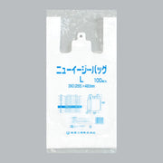 レジ袋 ニューイージーバッグ L（0.014×390(255)×480mm）福助工業