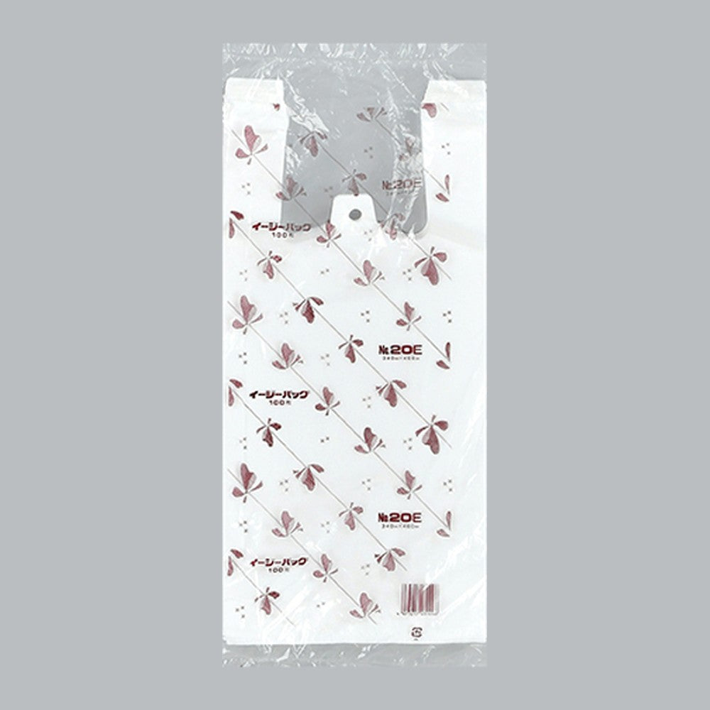 レジ袋 イージーバッグ 関東 Eタイプ No.20E（0.017×340(215)×460mm）福助工業