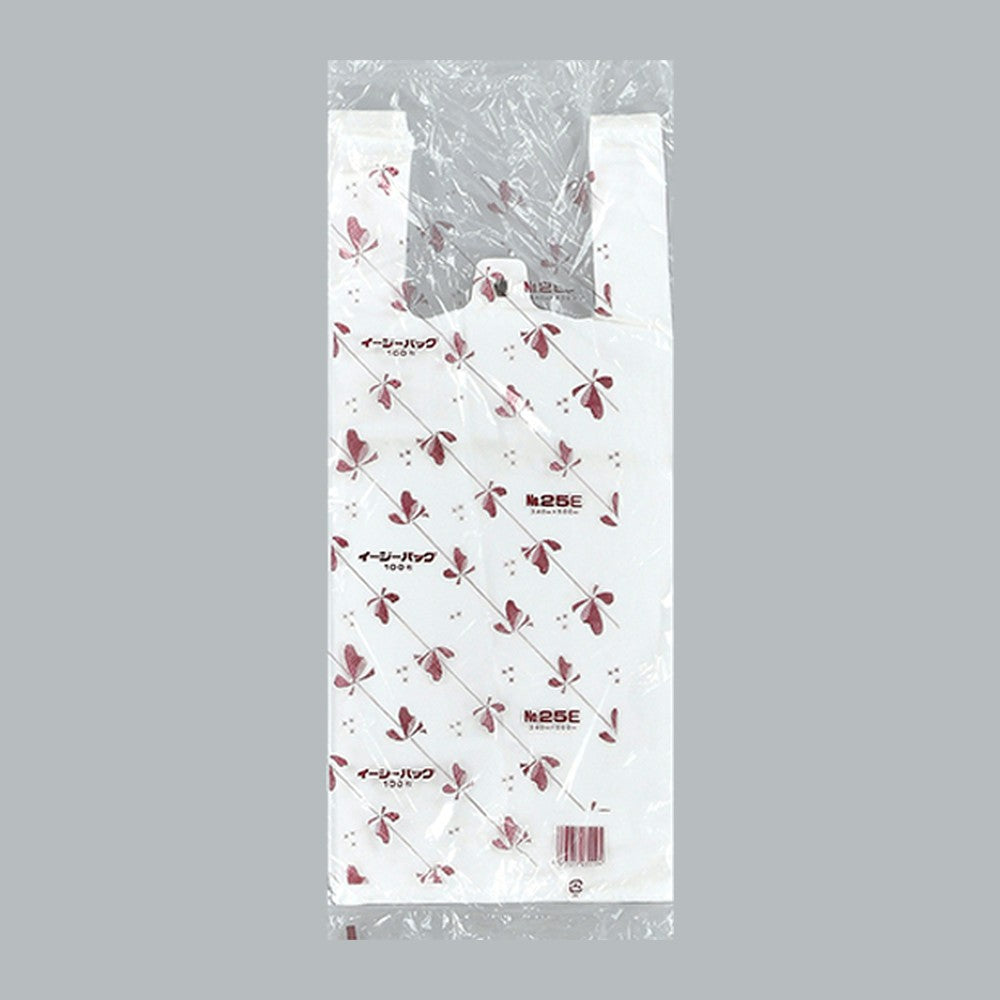 レジ袋 イージーバッグ 関東 Eタイプ No.25E（0.017×340(215)×500mm）福助工業