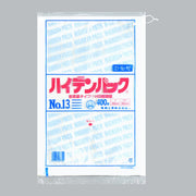ポリ袋 ハイデンパック 規格袋 紐付 No.13（260×380×0.007mm）福助工業