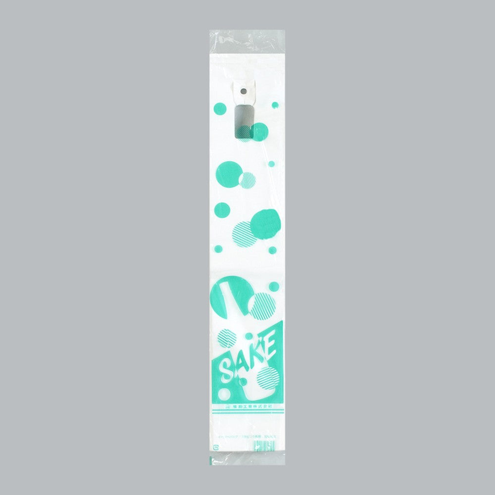 レジ袋 イージーバッグ ビール・酒用 一升ビン1本用（0.025×190(100)×560mm）福助工業