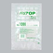 ガスバリア袋 バリアOP Yタイプ No.10B6（170×260mm）福助工業