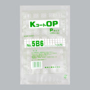 ガスバリア袋 KコートOP Pタイプ No.5B6（140×220mm）福助工業