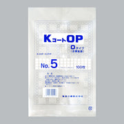 ガスバリア袋 KコートOP Oタイプ No.5（170×280mm）福助工業