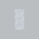 合掌袋 合掌ガゼットGT（透明タイプ） No.22 パリ白（70×150mm・マチ30mm）福助工業