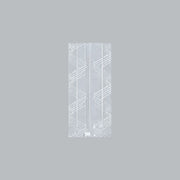 合掌袋 合掌ガゼットGT（透明タイプ） No.22 パリ白（70×150mm・マチ30mm）福助工業