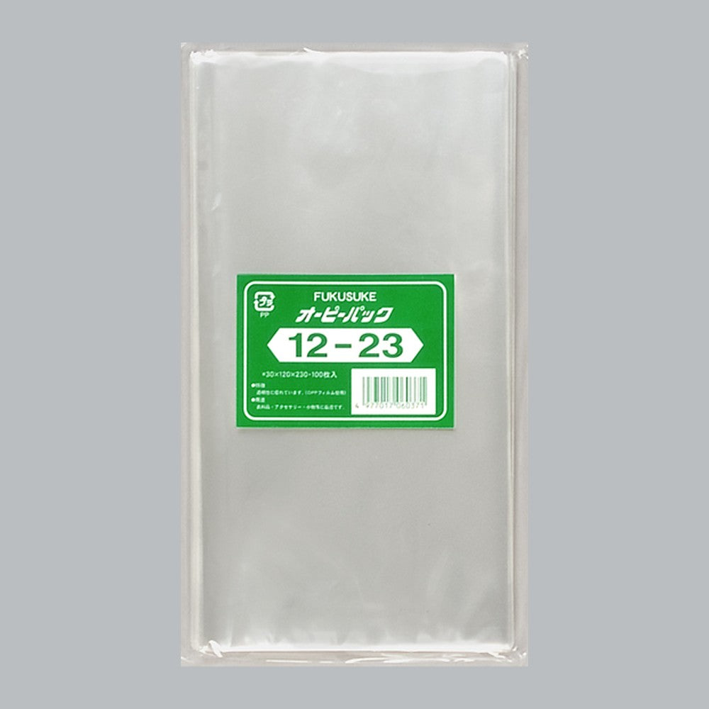 OPP袋 オーピーパック テープなし C No.12-23（120×230mm）福助工業