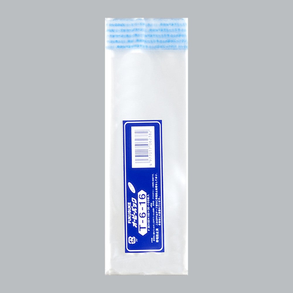 OPP袋 オーピーパック テープ付 C T-6-16（60×160+30mm）福助工業