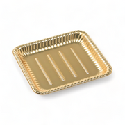 ティアラ角皿25-22 本体 金 (246×221×27mm)