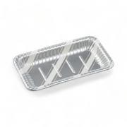 MFPティアラ角皿25-14 スラン銀 (246×140×27mm)