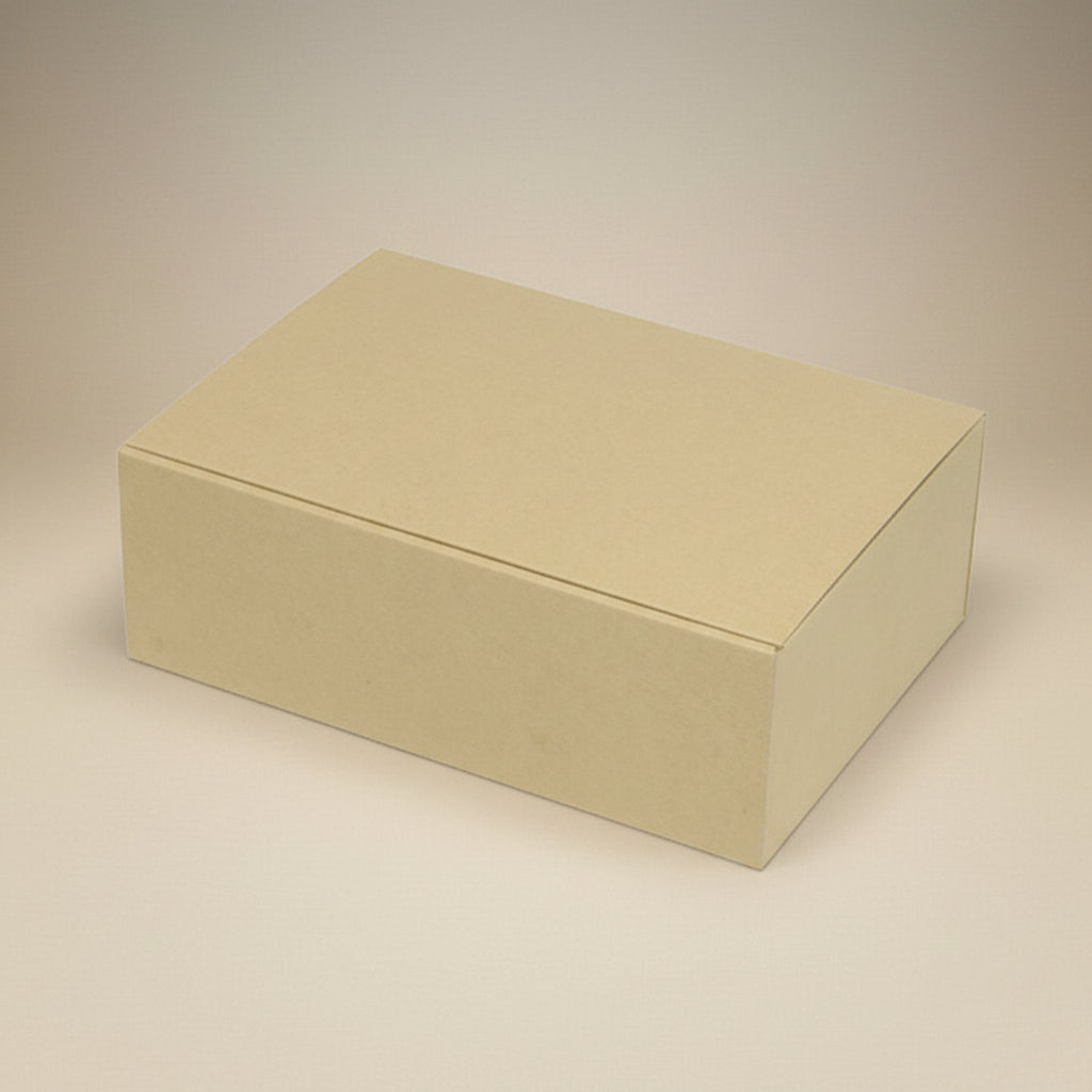 ヤマニパッケージ お好みBOX8両面クラフトハーフ 100枚(10×10) EE-527 1ケース(100枚入(10枚×10袋))