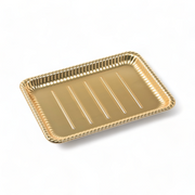 ティアラ角皿36-26 本体 金 (358×257×27mm)