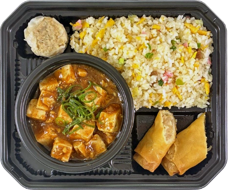 麻婆豆腐：盛付写真