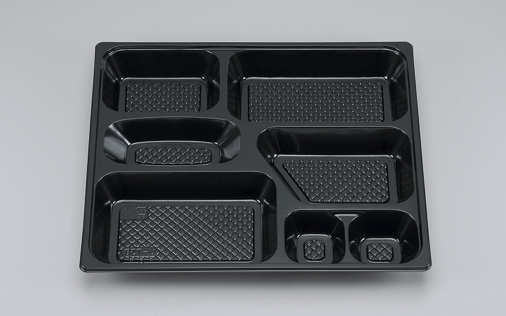 仕出し容器 U-73-B 黒