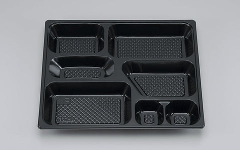 仕出し容器 U-73-B 黒