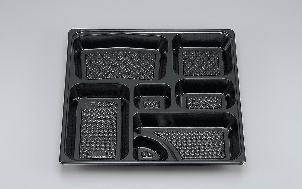 仕出し容器 U-75-B 黒