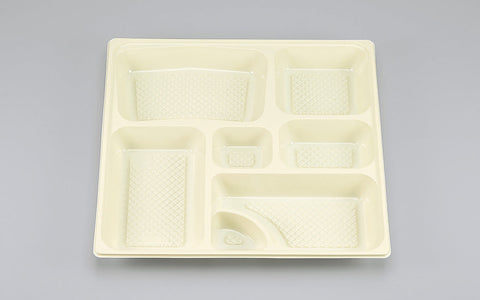 仕出し容器 U-75-B クリーム