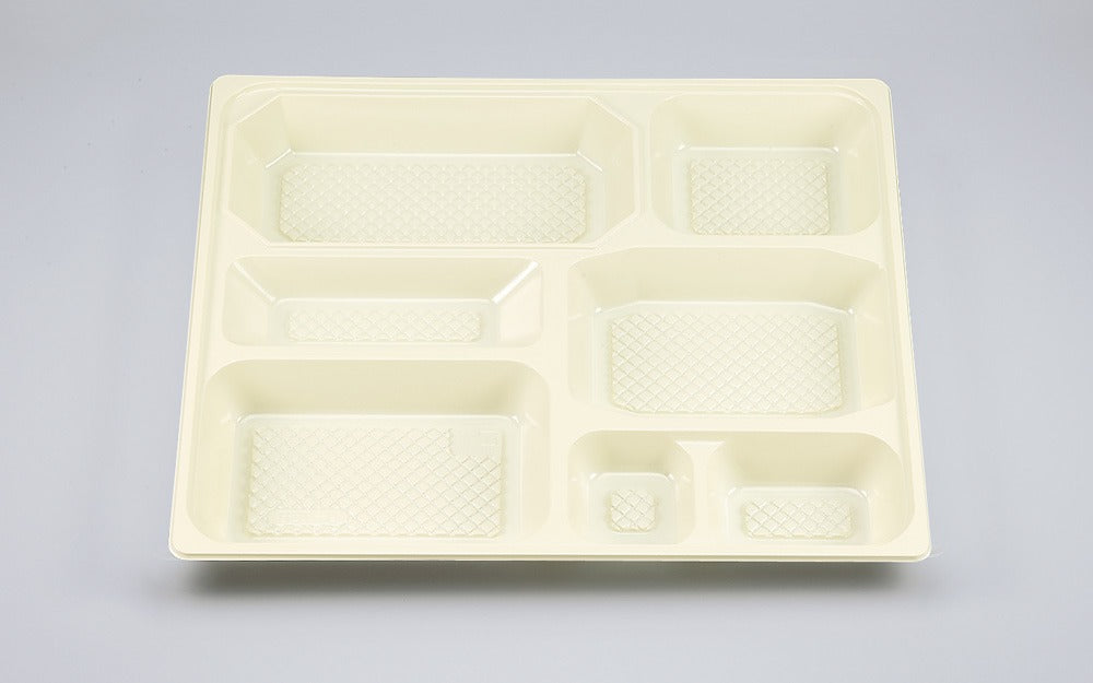 仕出し容器 U-76-B クリーム