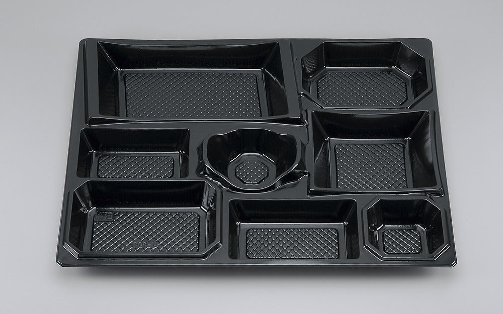 仕出し容器 U-80-B 黒