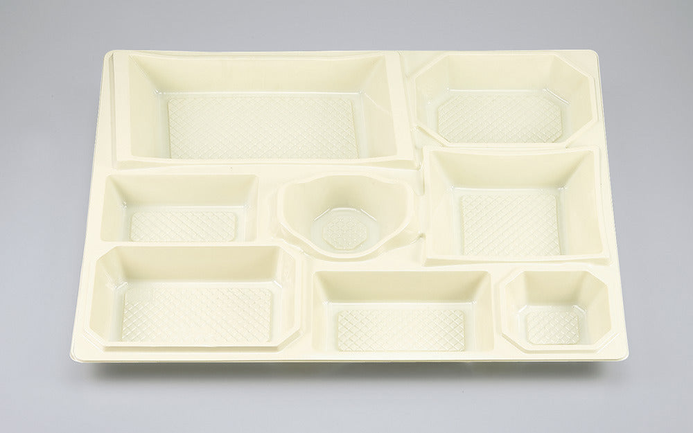 仕出し容器 U-80-B クリーム