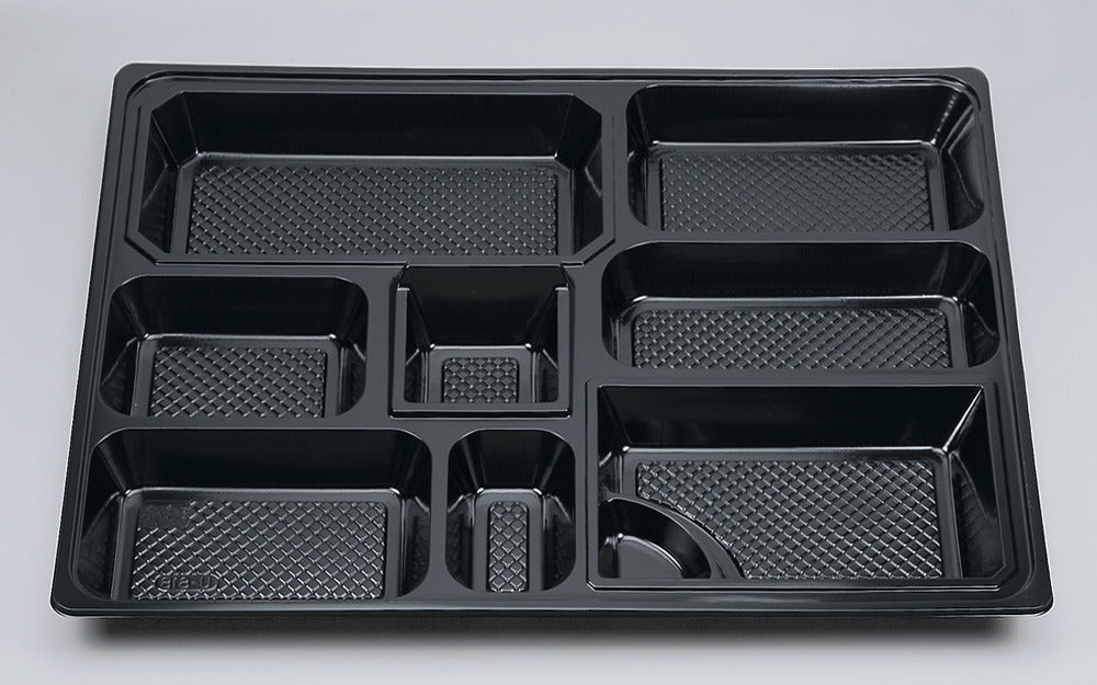 仕出し容器 U-81-B 黒