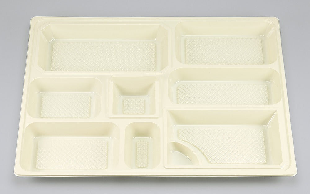 仕出し容器 U-81-B クリーム