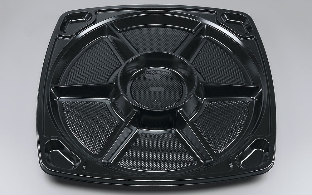 オードブル容器 U-557 黒セット