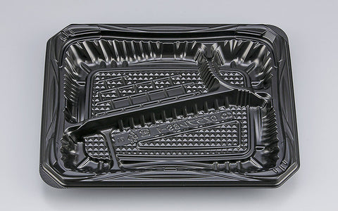 弁当容器 CZラプレ8S-1 BS黒本体