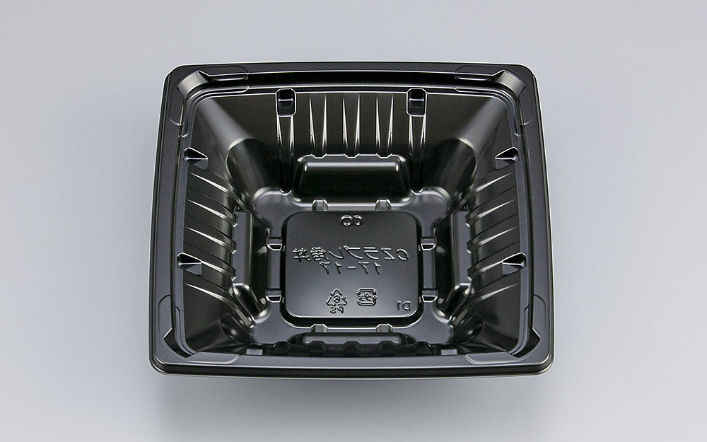 丼・重 CZラプレ角丼17-17 BS黒本体