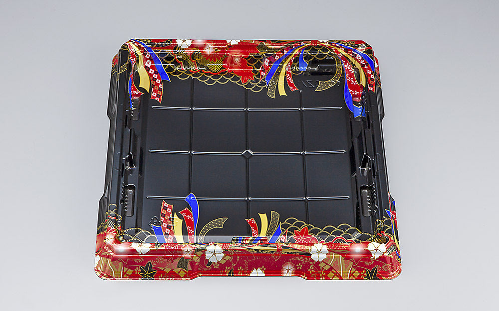 寿司桶 CZハカマ桶3R 令華赤本体（B）