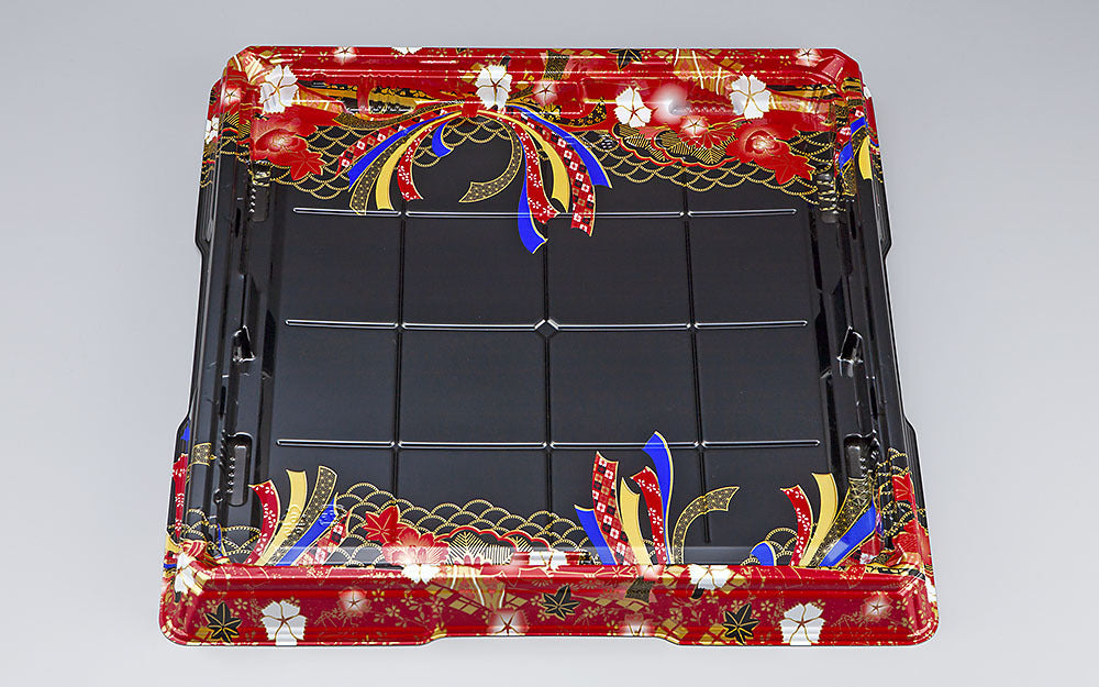 寿司桶 CZハカマ桶4R 令華赤本体（B）