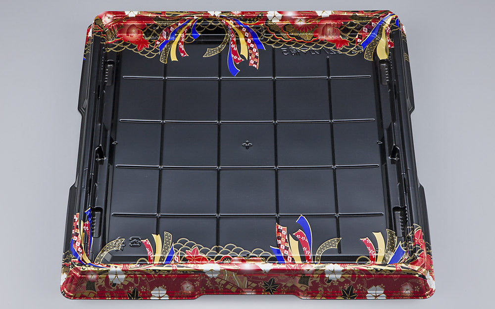 寿司桶 CZハカマ桶5 令華赤本体（B）