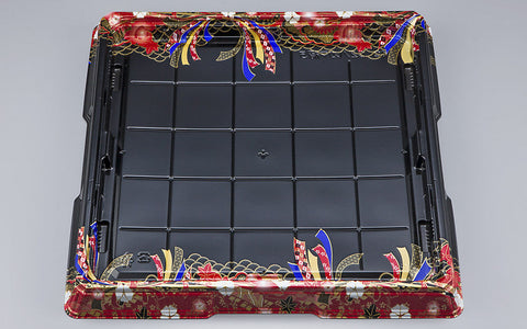 寿司桶 CZハカマ桶5 令華赤本体（B）