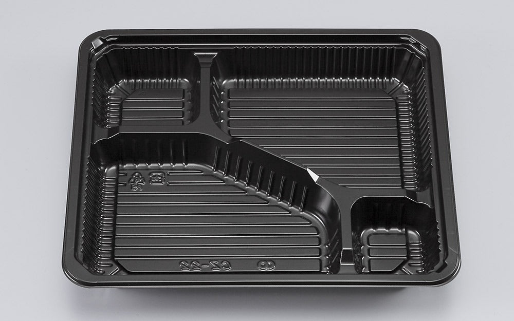 弁当容器 新CZ-22 BS黒本体