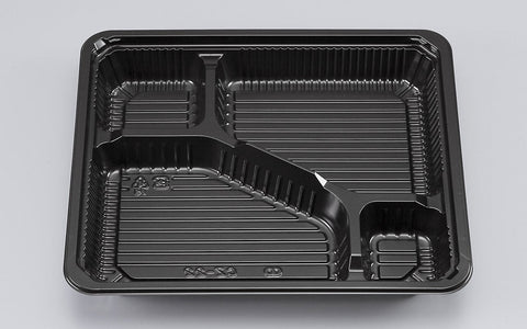 弁当容器 新CZ-22 BS黒本体