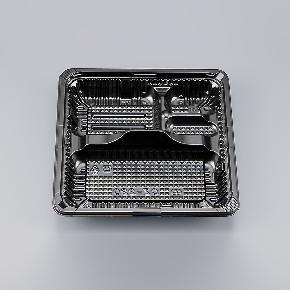 弁当容器 CZ-220 BS黒本体（N）