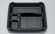 弁当容器 耐熱F-257 黒セット