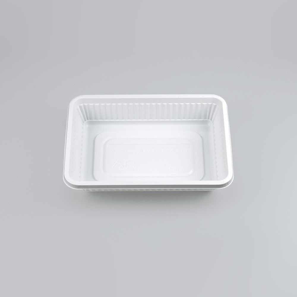 弁当容器 耐熱-5 ホワイト本体（B）