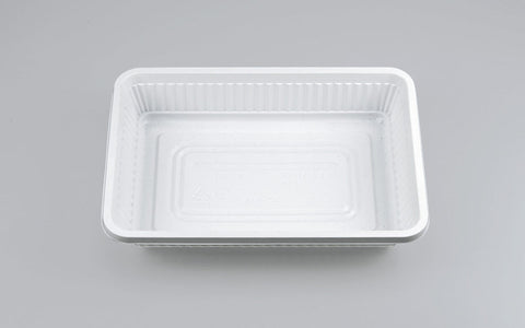 弁当容器 耐熱-6 ホワイト本体（B）
