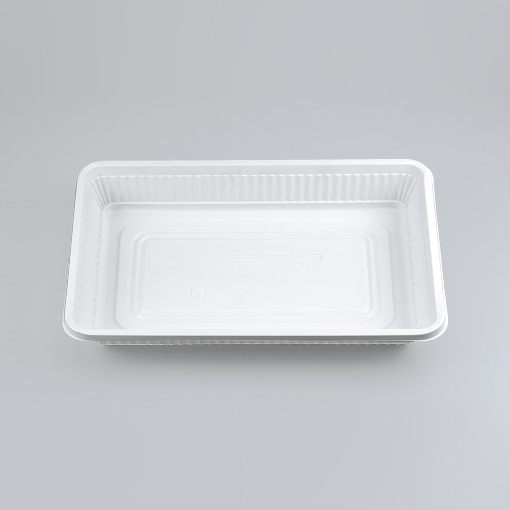 弁当容器 耐熱-8 ホワイト本体（B）